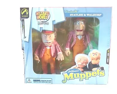 Muppets Statler Waldorf Figures Wizard World Exclusive Vaudeville Jim Henson  • $59.99