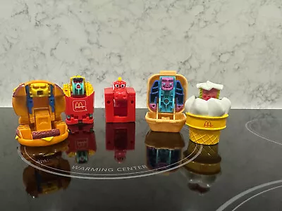 1988 McDonalds Happy Meal Toys Changeables Transformers Food Lot Of 5 LOT 1 • $23.95