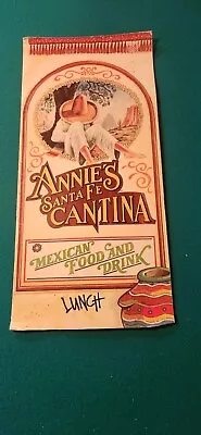 Kansas City Missouri Annie's Santa Fe Cantina  Restaurant Menu (#14) • $12.99