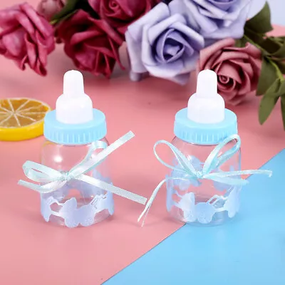 24Pcs Fillable Bottles Sweet Candy Box Gift For Baby Shower Party Decorations • £11.22