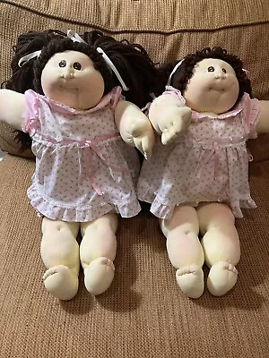 ✨1978 The Little People Xavier Roberts Signed Soft Sculpture Cabbage Patch Twins • $299.99