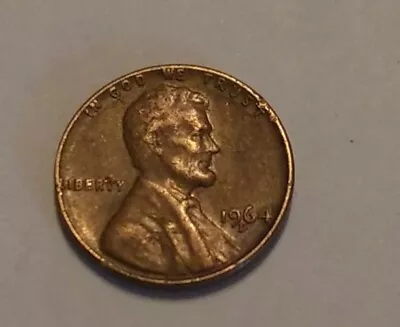 1964 D Lincoln Penny Rare L Liberty On Edge Error 64 Coin Collectable Misprint 7 • $1050