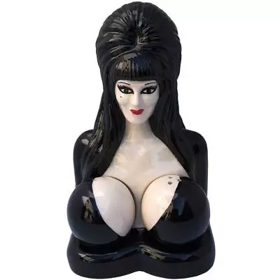 Kreepsville 666 Elvira Mistress Of The Dark Goth Salt And Pepper Shakers HWESPS • $34.95