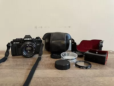 Minolta X-700 35mm SLR Camera With MD 50mm F/1.7 Lens • $139.99