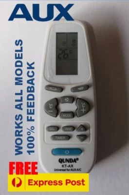 $27.95 • Buy AUX Air Conditioner Remote Control ASW-H09A4, ASW-12A4, ASW-18A4,ASW-24A4