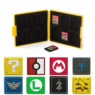 Game Card Case Holder Storage Box Carry Cover For Nintendo Switch / Switch Lite • $15.99