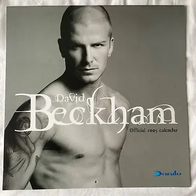 3 X Official David Beckam Calendars 2005 2007 & 2011 Plus My Side Poster • £4