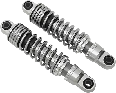 Drag Specialties Premium Ride-Height Adjustable Shocks 11  Chrome #1310-1203 • $303.74