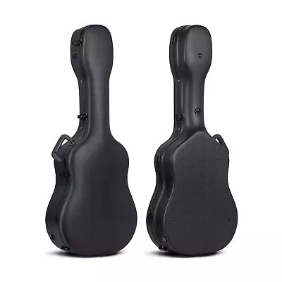 CAHAYA 41 Inch Hard Acoustic Guitar Case ABS Waterproof Guitar Bag 0.6 Inch T... • $192.49