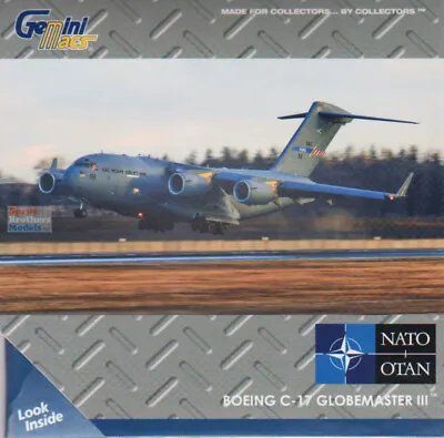 GEMGM132 1:400 Gemini Jets NATO C-17A Globemaster III #SAC-03 • $53.39