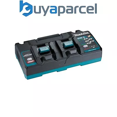 Makita 191N07-2 DC40RA XGT Two Port Fast Charger 110V MAKDC40RBL • £310.14