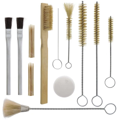 $8.99 • Buy 20 Pc Spray Gun Cleaning Kit HVLP Air Tool Paint Gravity Detail Airbrush Parts