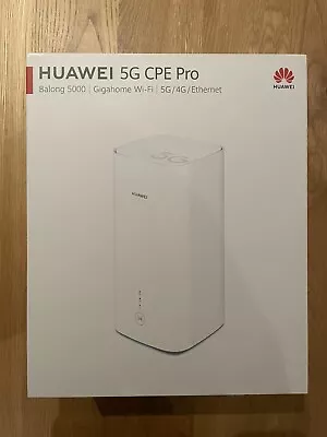 £91 • Buy Huawei 5G CPE Pro SmartHome 5G Dual-Band Wi-Fi Router - White