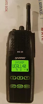 Harris XG-25 UHF 378-470MHZ EDACS AEGIS DES P25 CONV • $150