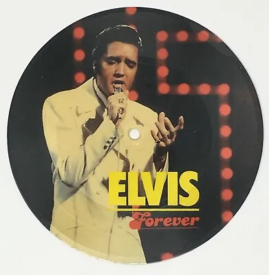 ELVIS PRESLEY “Forever” Picture Disc 45 Record Single 7” Denmark Import PR 001 • $19.99