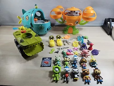 Octonauts Slime Octopod Toys Bundle Job Lot Figures Gup-K Gup-A Midnight Zone  • £79.99