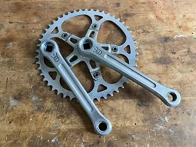 Sugino Mighty Tour Track BMX Cranks 170mm 75 Fixed • $110