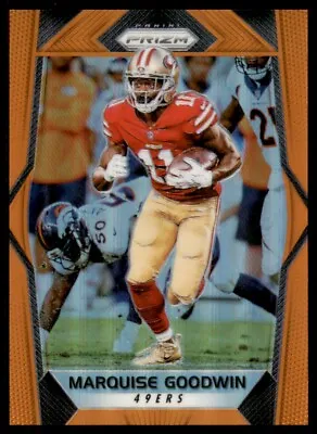 2017 Panini Prizm Orange Marquise Goodwin /275 San Francisco 49ers #57 • $1.99