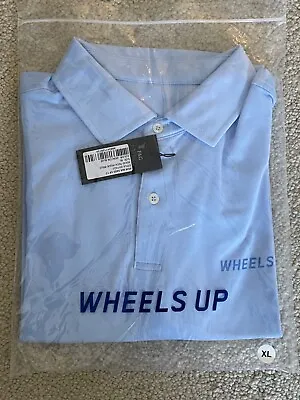 NEW - Fairway & Greene F&G Tech Pique Polo  Wheels Up  Golf Shirt (Men’s XL) • $40