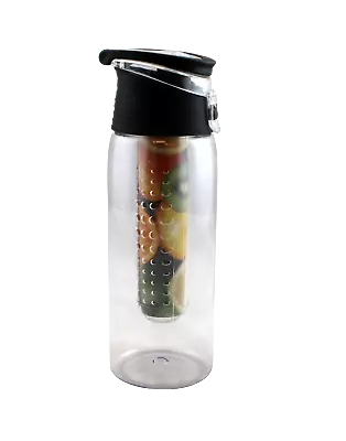 Water Bottle 24 Oz With Fruit Infuser BPA Free Tritan Reusable Plastic  • $8.99