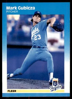 1987 Fleer Mark Gubicza P Kansas City Royals #368 • $1.85