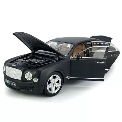 1/18 Scale 2015 Bentley Mulsanne Limousine Model Car Diecast Men Collection Gift • $90.78