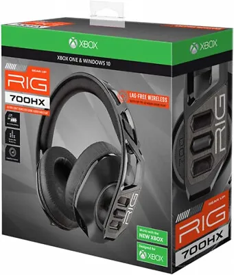 Nacon Rig 700HX Wireless Gaming Headset For Xbox One Xbox Series X And PCBlack • $134.99