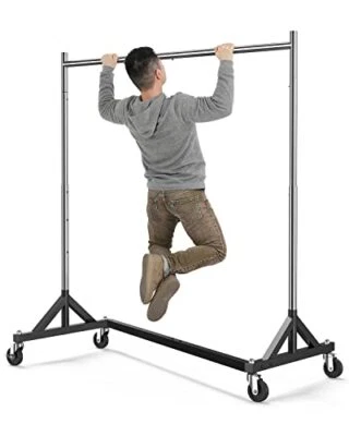 $155.94 • Buy  Commercial Z Base Garment Rack Hold 400LBS Heavy Duty Clothing Rack 