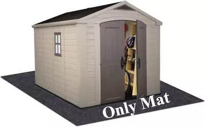 8 X 6 Outdoor Waterproof Dustproof Storage Shed Non-Slip Patio Furniture Mat New • $110.86