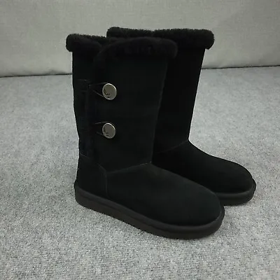 Koolaburra By UGG Boots Womens Size 5 Classic Tall Black • $33.75