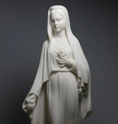 Virgin Mary Mother Of JESUS Holy Our Lady Of Rose Madonna Statue Sculpture • $43.85