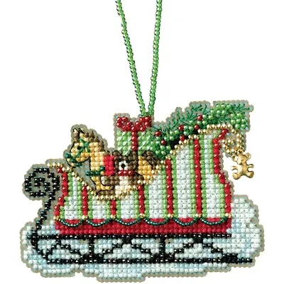 Mill Hill Toyland Sleigh Counted Glass Beaded Kit • $7.17