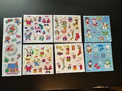 Vintage Sandylion New Stickers Mrs. Grossman Lot Of Holiday Christmas Stickers • $5