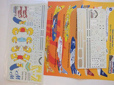 Skyline Decals #SKY14-34 Western Pacific The Simpson Jet 1:144 Scale • £11