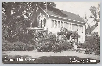 S22350 Sarum Hill Minus Salisbury Connecticut USA  Postcard • £2.49