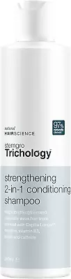 Stemgro Trichology Mens Hair Loss Shampoo And Conditioner 2-in-1 300ml - Hair - • £19.47