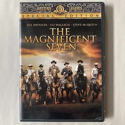 DVD Magnificent Seven-1960- Yul Brynner Steve McQueen Charles Bronson • $3