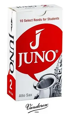 Vandoren Juno Alto Saxophone Reeds - 10 Per Box • $29.99