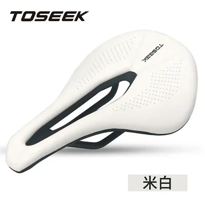 Hot Toseek Bicycle Seat Saddle MTB Road Bike Saddles Mountain Bike Racing Saddle • $22.99