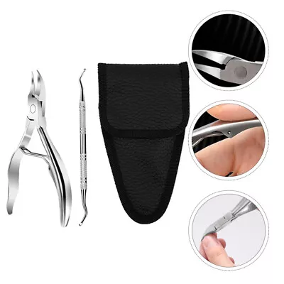  Finger Pliers Cutter Pedicure Tool Stainless Steel Nail File Clippers Household • $11.38