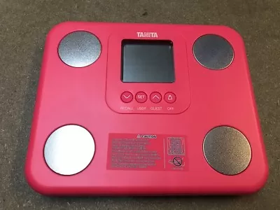 Tanita BC-730 Fat Mass Pink Weighing Scales Inner Scan Body Composition Monitor • £39.99