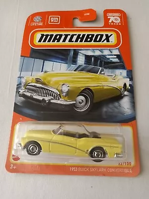 2023 Matchbox 1953 Buick Skylark Convertible #32 Yellow • $7.50