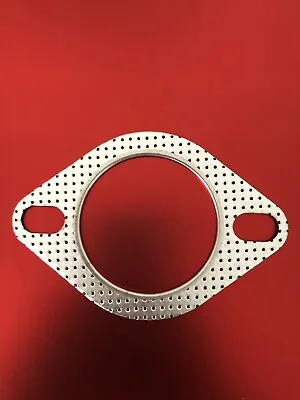 $3.99 • Buy 2.5  Inch (64mm) Universal Exhaust Gasket 105mm Bolt Spacing(1pieces)