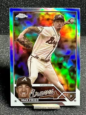 2023 Topps Chrome MAX FRIED Sepia Refractor  #65  FREE SHIPPING • $2