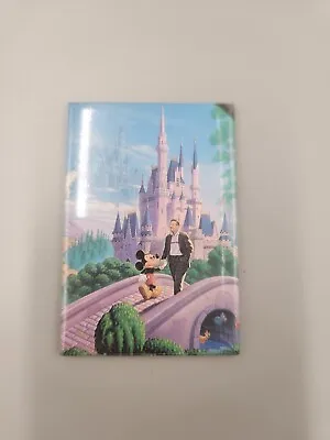 Disney Vintage Magnet Castle With Mickey Mouse & Walt Colorful! • $15