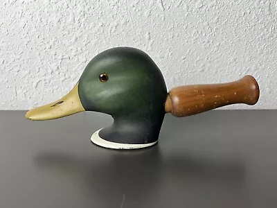 Vintage Mallard Duck Head Wood Carved Duck Call • $59.99