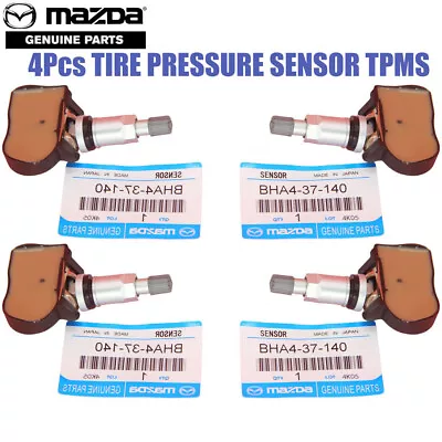 4Pcs Genuine GN3A-37140 TIRE PRESSURE SENSOR TPMS For Mazda 2 3 5 6 CX7 CX9 RX8 • $42.99
