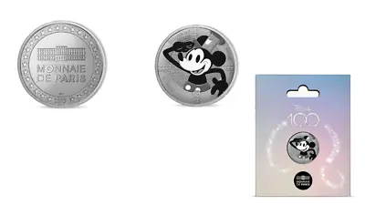 Mini Medal Mint De Paris Disney - Mickey • $6.40