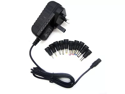 Replacement 12V 2A AC-DC Power Adaptor Charger For Entity 2 In 1 Laptop / Tablet • £11.69