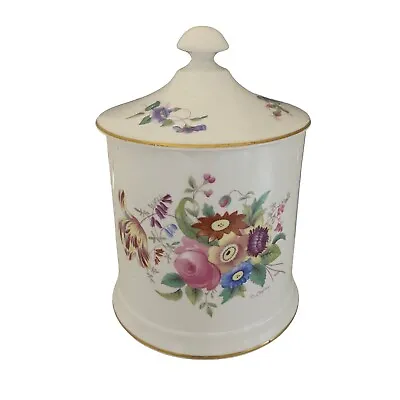 Vintage Coalport D Capey Trinket Pot With Lid Floral Flowers Bone China Vanity • £8.79